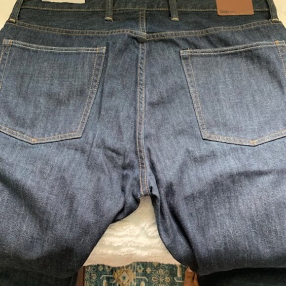 NWT Men's Gap for Good Dark Wash Jeans 36 X 34 - Picture 5 of 7